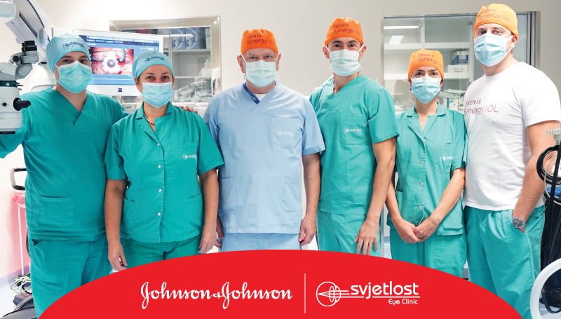 World premiere at the Svjetlost Eye Clinic